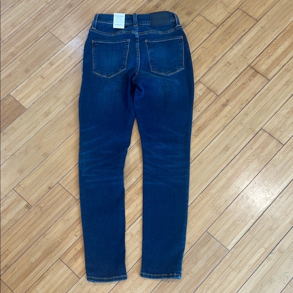 NWT Lucky Brand Bridgette High Rise Skinny Jeans 6/28 R with Studded Details - Picture 7 of 13